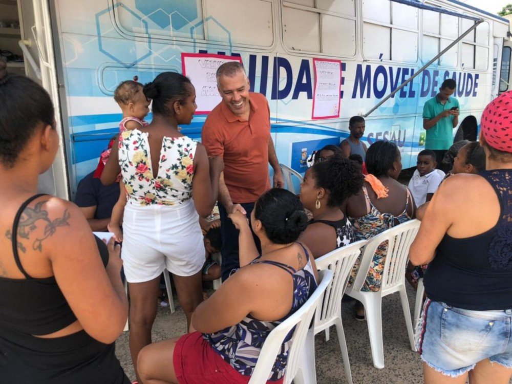 Com apoio da Prefeitura, Feira de Saúde oferece atendimentos gratuitos à comunidade do Novo Horizonte