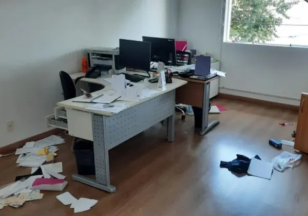 SP: Sede do PSB é arrombada, invadida e documentos são revirados