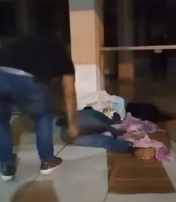 Alagoinhas: Seguranças espancam moradores de rua