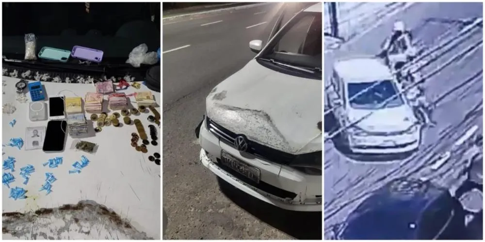 Policiais capturam motorista que os atacou com veículo em Salvador