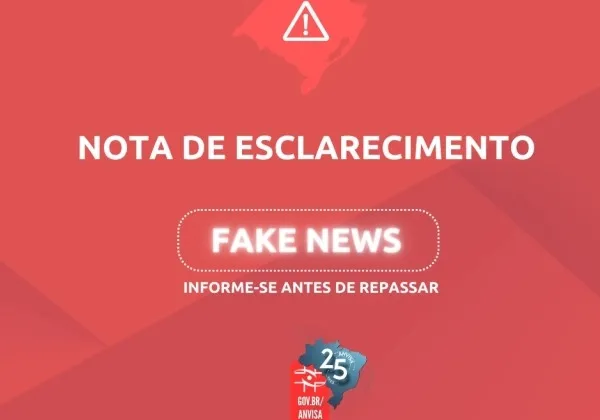 Fake news: Anvisa desmente vídeo que alega proibição da entrada de medicamentos no RS