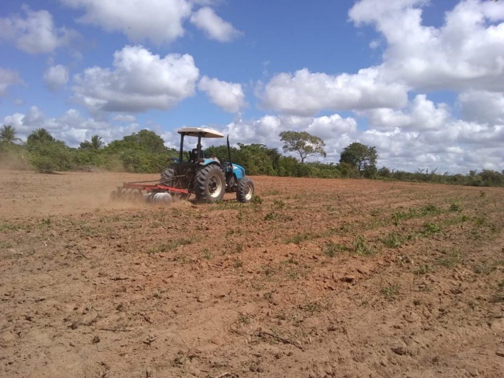 Desenvolvimento do campo: Prefeitura apoia o preparo de solo dos agricultores familiares de Alagoinhas