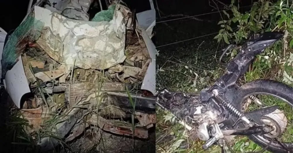 Bahia: Vereador e mais duas pessoas morrem em acidente grave entre carro e moto