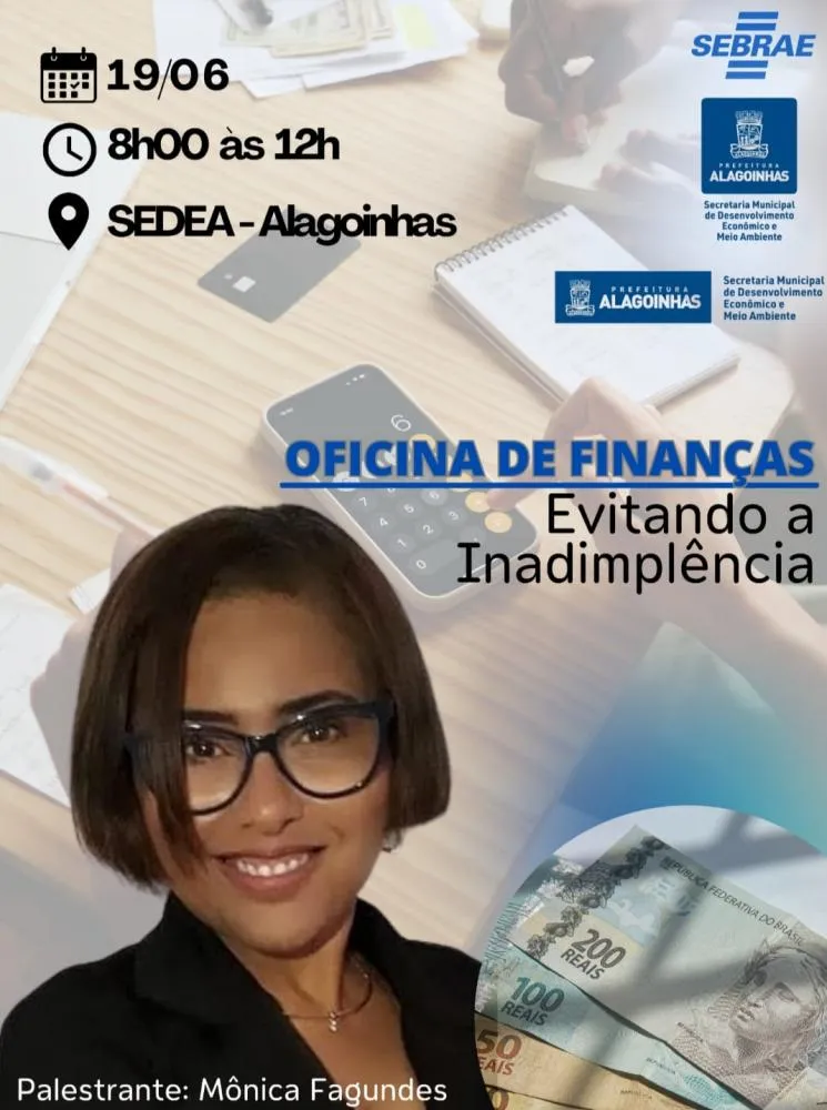 Prefeitura de Alagoinhas promove oficina gratuita de Gestão Financeira para Empreendedores