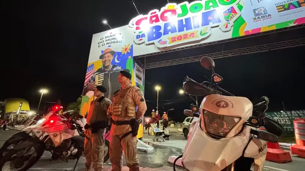 Festas de São João na Bahia têm 44 pessoas presas, 185 mil fogos de artifícios apreendidos e 343 furtos