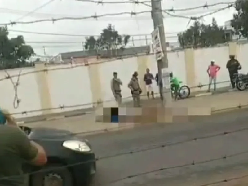 Feira de Santana: Homem é morto com 10 tiros em avenida(vídeo)