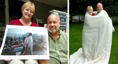 Casal da capa do disco Woodstock está junto até hoje