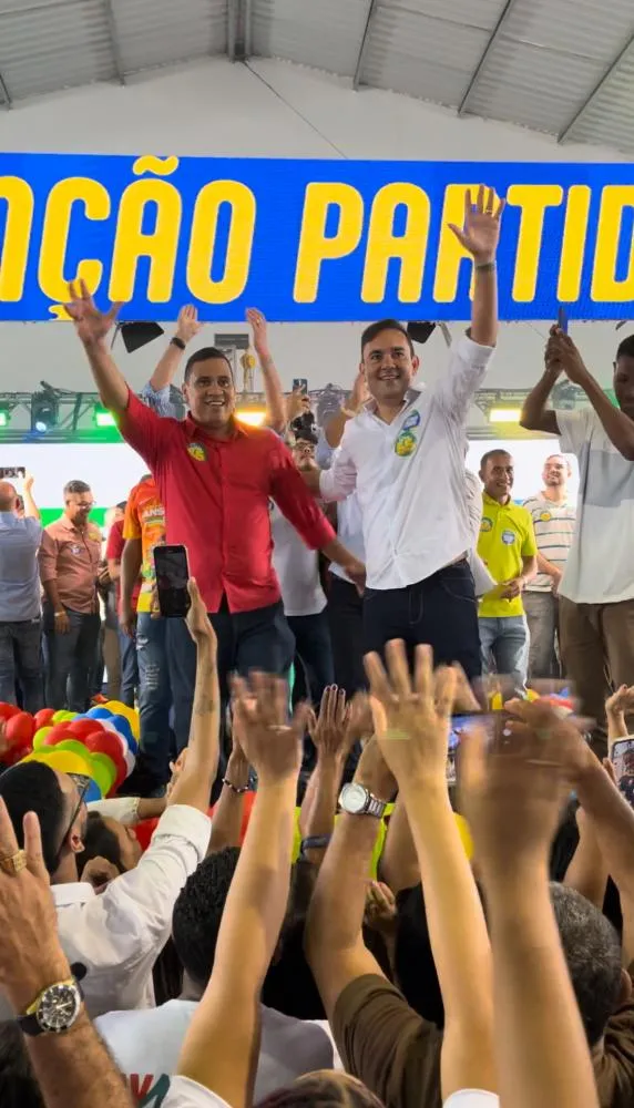Ao som dos gritos “É Luciano e Gustavo”: Convenção reúne grandes forças políticas em Alagoinhas