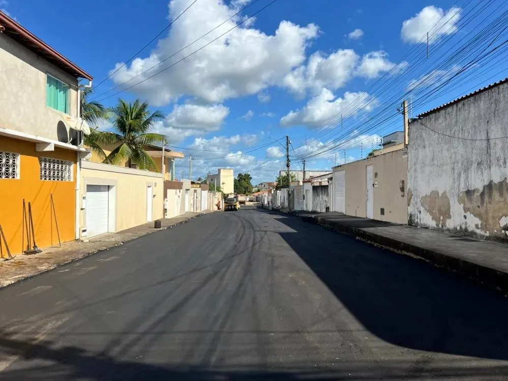 Alagoinhas: Ruas do Parque da Jaqueira recebem pavimentação
