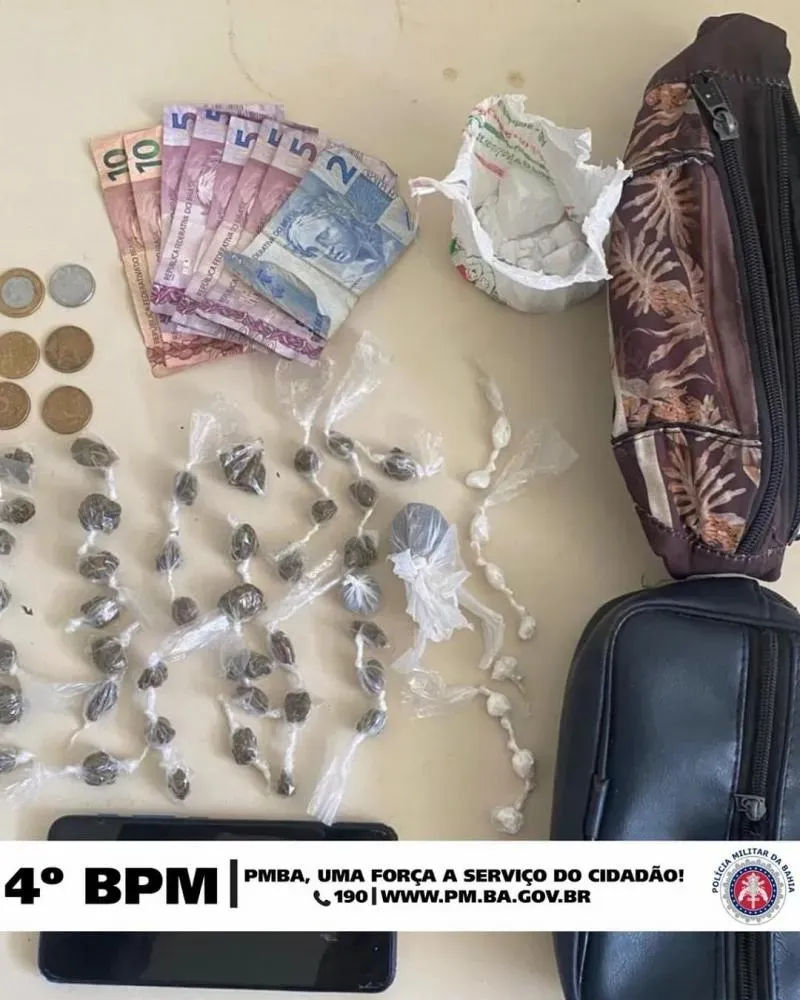 Em Alagoinhas, Polícia Militar desmantela ponto de tráfico no Brisas do Catu