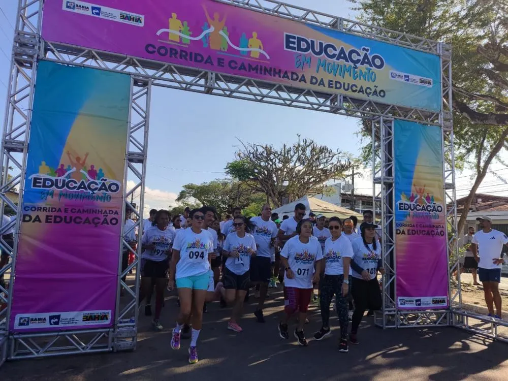 Educação em Movimento: 1ª Corrida e Caminhada do NTE 18 reúne mais de 500 participantes em Alagoinhas
