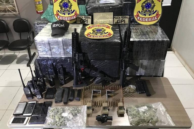 PF acha 583 kg de cocaína em fazenda de prefeito que prometeu barrar Funai