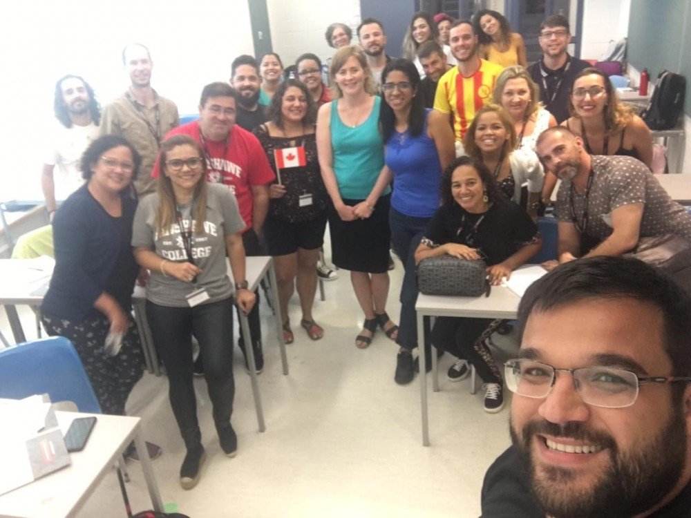 Professor da rede estadual participa de formação pedagógica internacional no Canadá