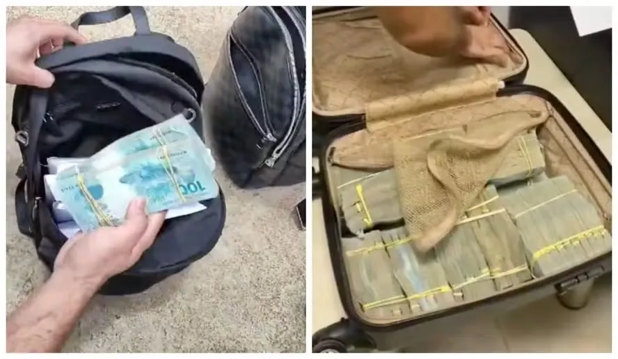 Empresário é preso com mala de R$ 1,5 milhão em esquema de desvio de recursos públicos