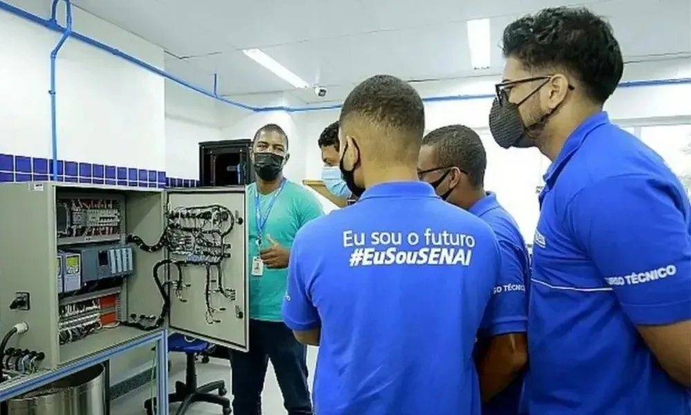 Senai abre mais de 600 vagas de seis cursos gratuitos na Bahia — Foto: Valter Andrade / Fieb