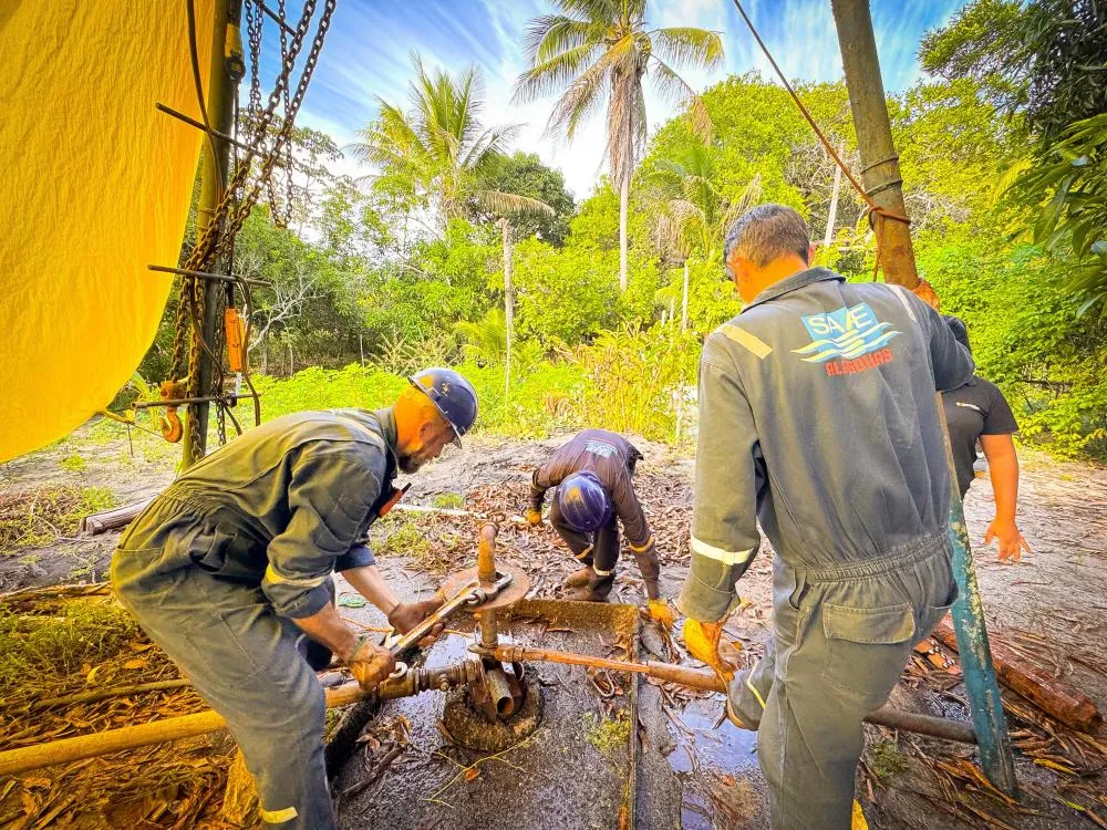 Alagoinhas: Troca de conjunto motobomba melhora abastecimento de água na comunidade do Estevão