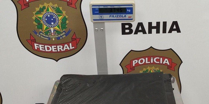 Polícia Federal apreende quase quatro quilos de drogas no aeroporto de Salvador
