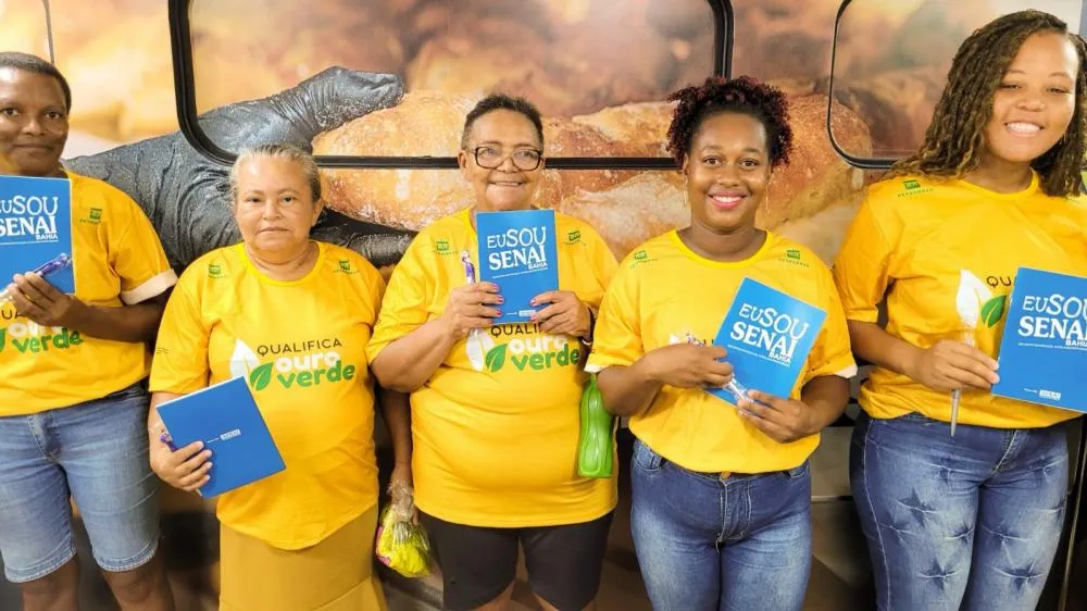  O projeto Qualifica Ouro Verde, um dos selecionados pelo Programa Petrobras Socioambiental, capacita comunidades em Alagoinhas