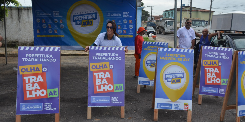 SAAE participa de lançamento do programa Prefeitura em Ação no Barreiro