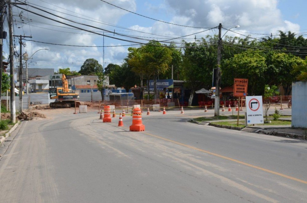 Macrodrenagem da Cavada avança mais uma etapa e altera tráfego na Avenida Dantas Bião