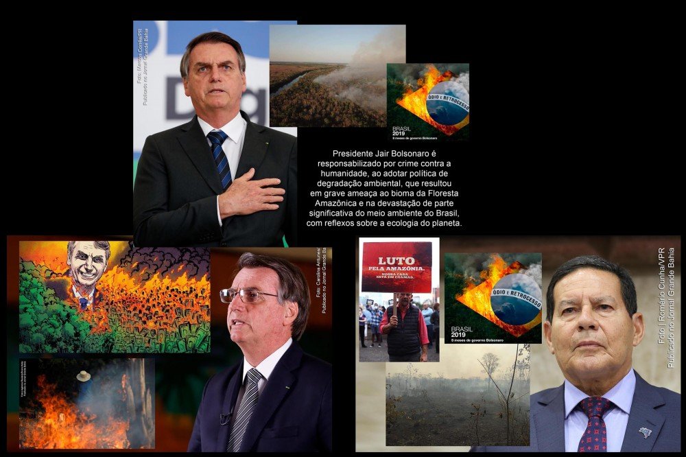 Política de degradação ambiental do Governo Bolsonaro resulta na acentuada destruição da Floresta Amazônica