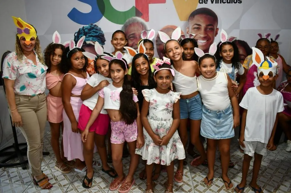 Alagoinhas - Vila da Páscoa, uma série de atividades de convivência promovidas pela SEDES, durante o mês de abril, reúne beneficiários de programas sociais