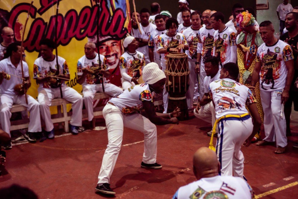 Com apoio da Prefeitura, festival de capoeira reúne mais de 500 atletas no Ginásio de Esportes