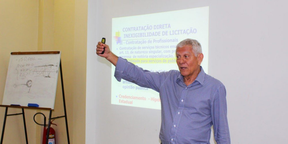 Com a temática “Processo de Compras e Licitações”, SAAE dá início a cursos de capacitação para servidores
