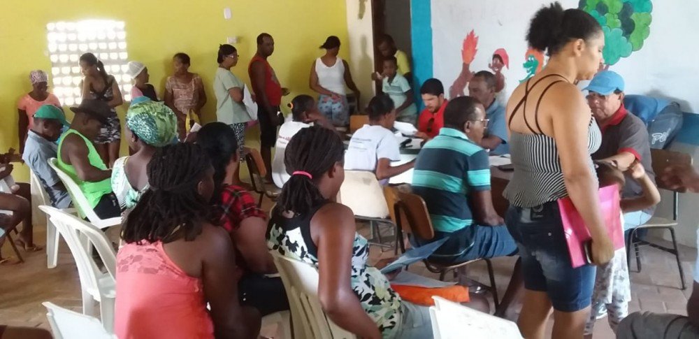 Reunião na Associação da comunidade do Catuzinho (Aramari) ressalta a Importância da DAP