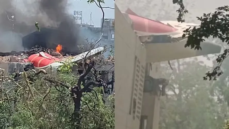 Avião da Air India cai após decolagem em Ahmedabad com 242 pessoas a bordo