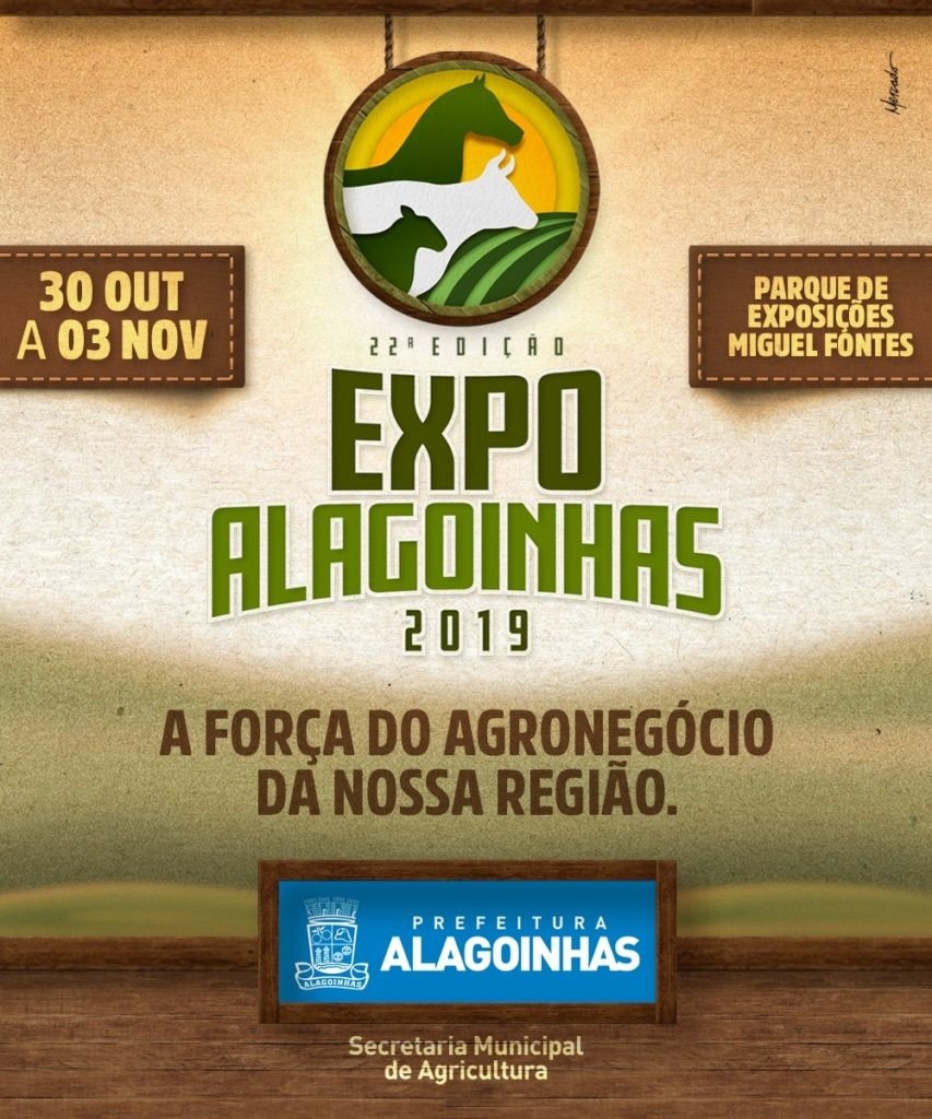 Do campo para a cidade: 22ª Expo Alagoinhas movimenta o interior baiano com uma programação diversificada a partir do dia 30 de outubro