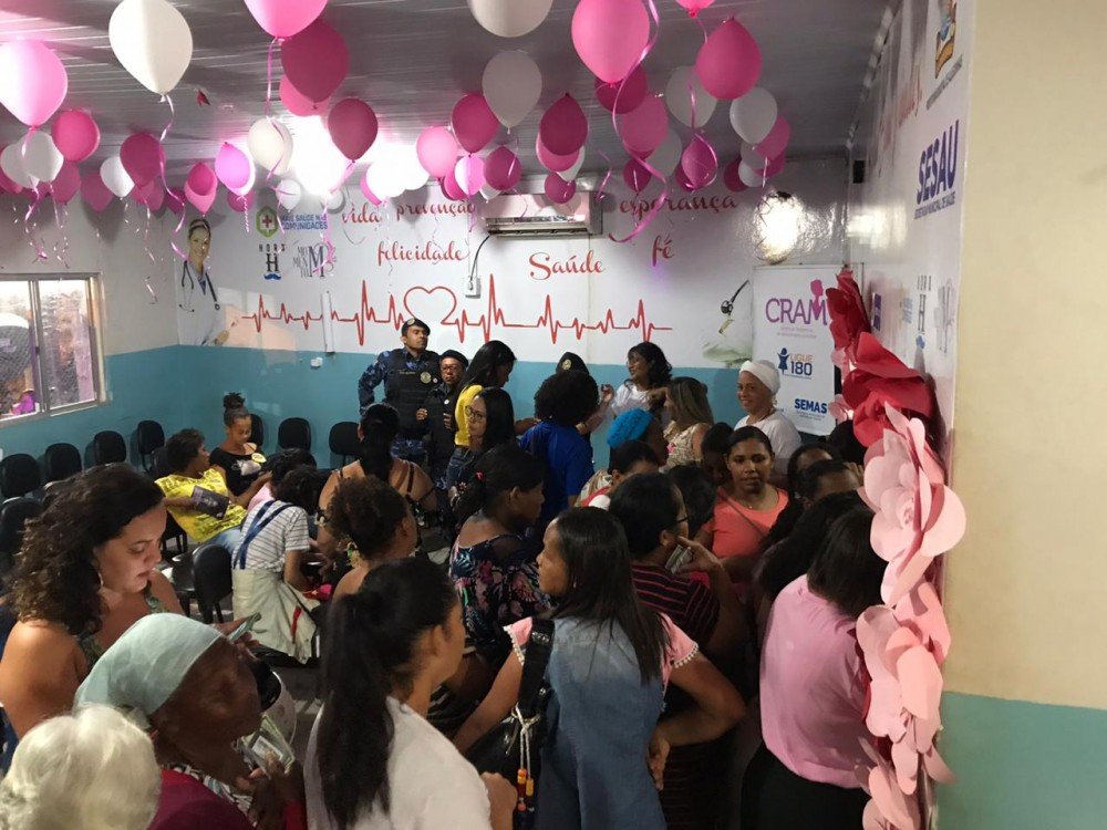 Momento M bate recorde de atendimento na Policlínica Municipal. Realização de mamografia e ultrassonografia continuam neste fim de semana
