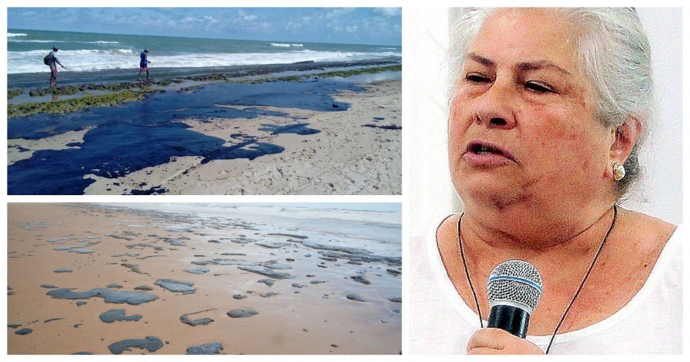 Perita em danos ambientais alerta: Estamos sendo feitos de tolos. Como veem manchas chegarem às praias e não acionam imagens dos satélites?