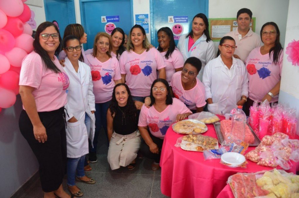 Unidades de Saúde de Alagoinhas se mobilizam em campanha do Outubro Rosa