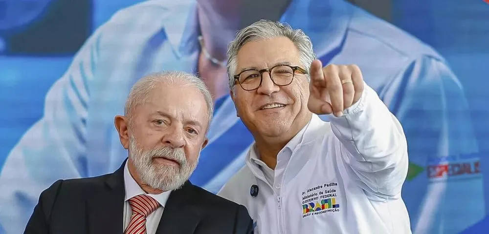 Lula e Alexandre Padilha (Foto: Ricardo Stuckert/PR)