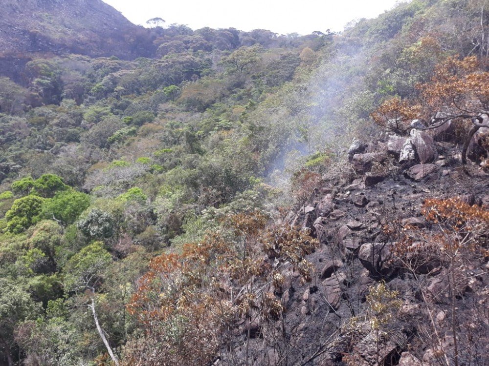 Incêndios florestais são controlados em Rio de Contas e Livramento de Nossa Senhora