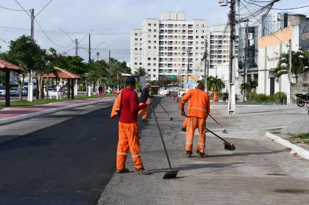 Prefeitura de Alagoinhas realiza melhorias na Avenida Luís Viana para fortalecer mobilidade urbana