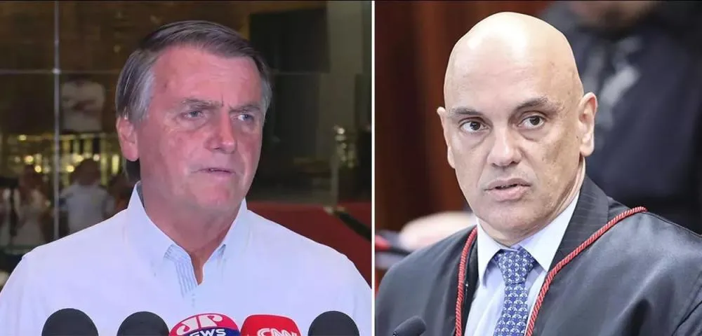 Moraes determina que a polícia monitore Bolsonaro em tempo integral