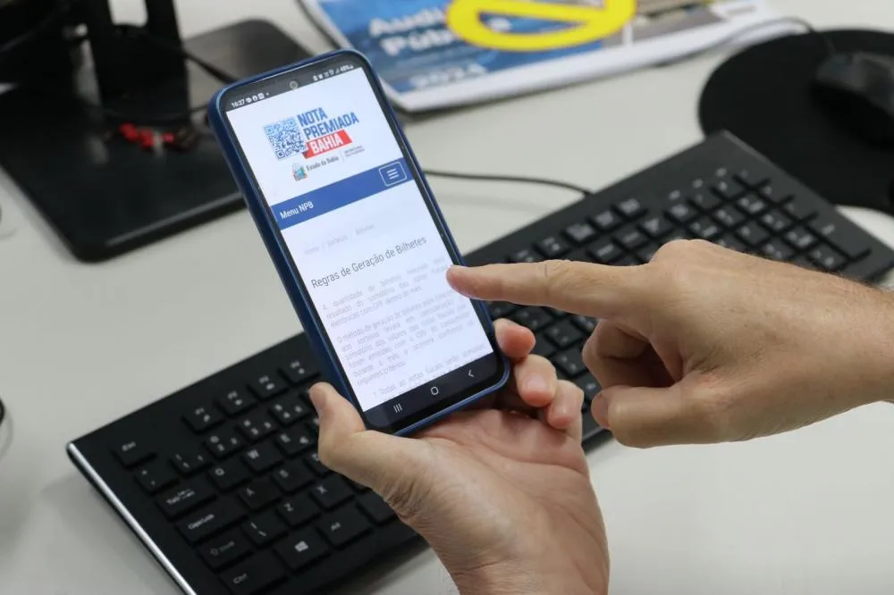 Sorteio de setembro da Nota Premiada Bahia terá prêmio de até R$ 100 mil