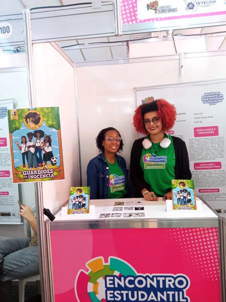 Estudantes de escola pública estadual em Salvador desenvolvem HQ educativa sobre inclusão