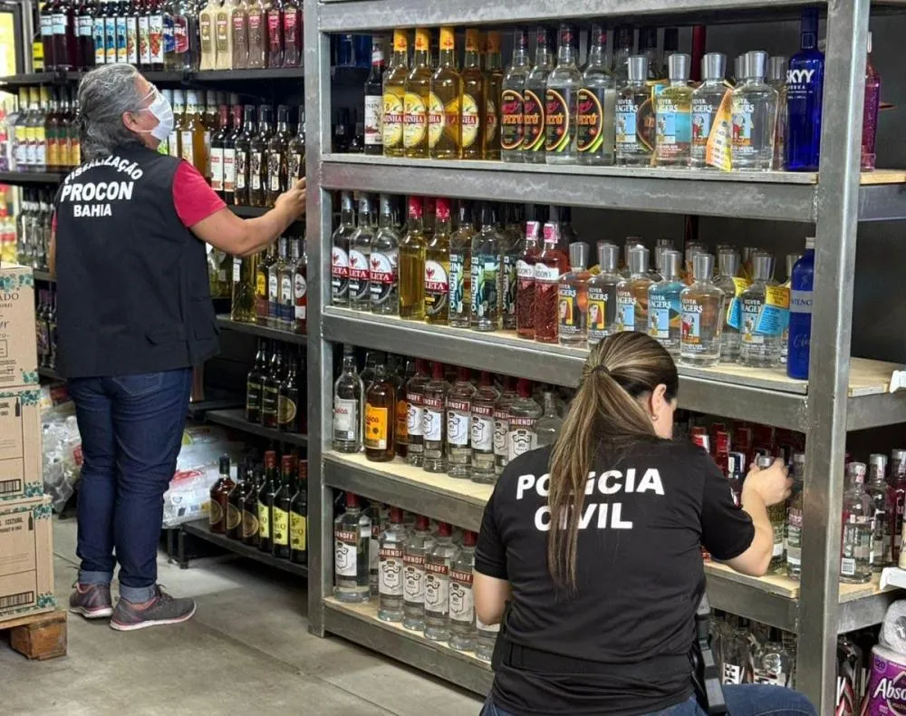 Governo da Bahia intensifica Operação “Bebidas Etílicas” e apreende bebidas vencidas e sem rótulo