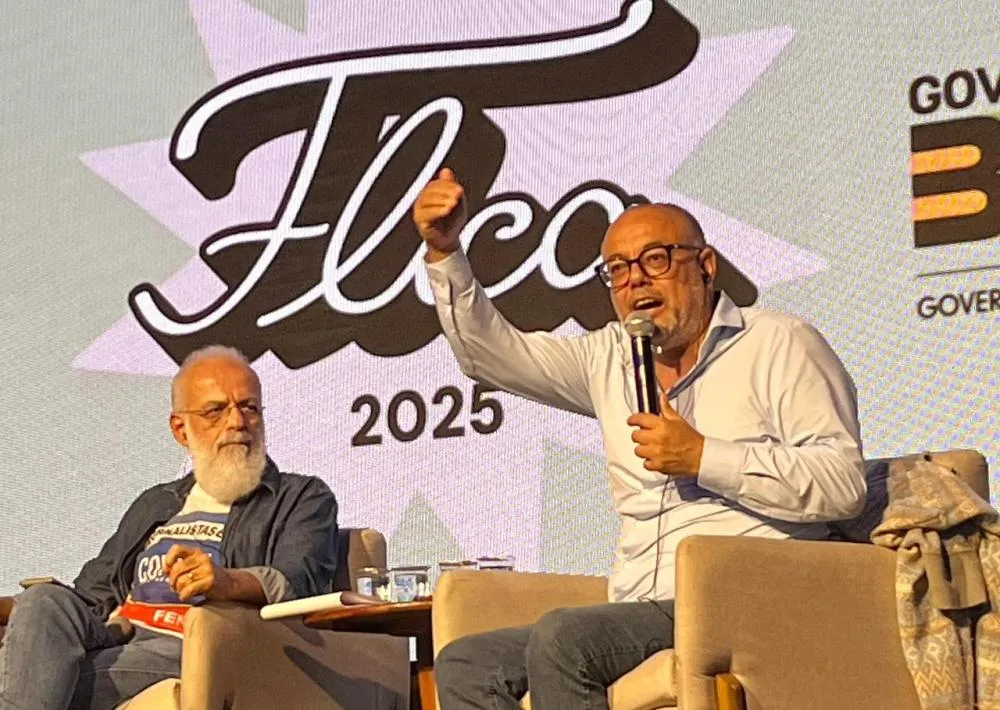 Diante do genocídio cultural que vivemos, só os livros podem reconstruir nossa memória”, diz escritor palestino na FLICA