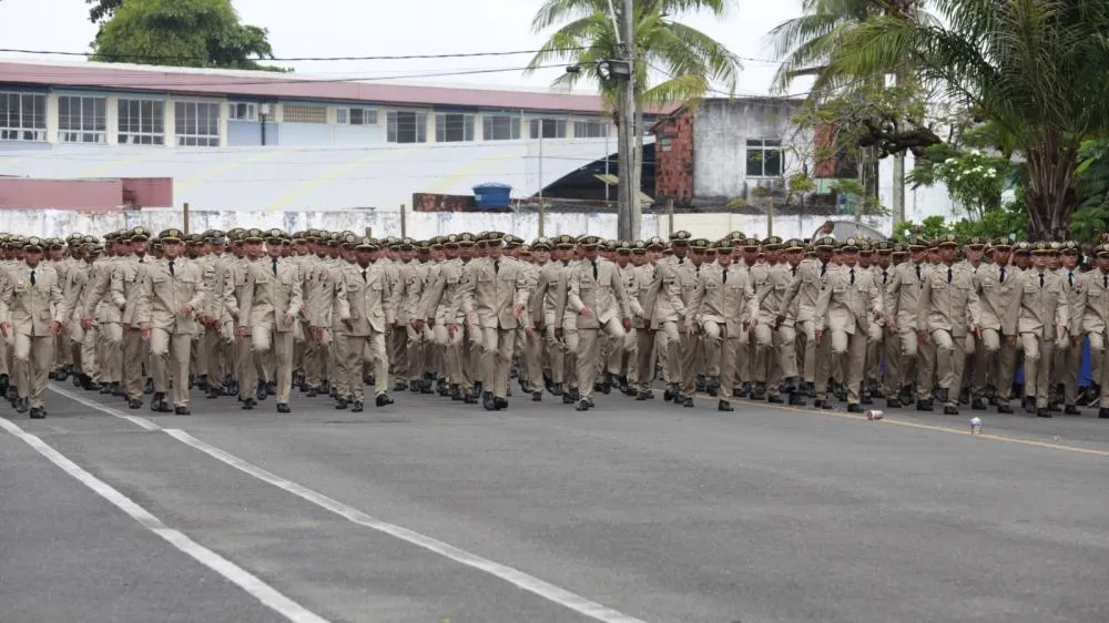 Bahia forma 1.865 novos soldados para reforçar a segurança pública