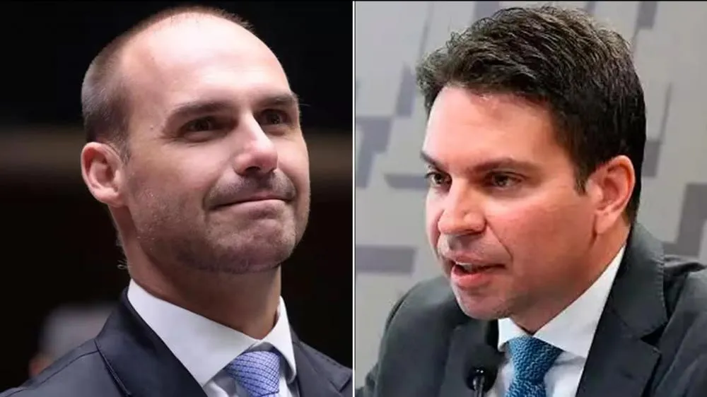 Eduardo Bolsonaro e Alexandre Ramagem (Foto: Divulgação)