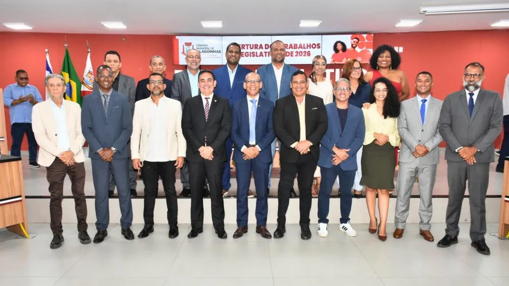 Câmara de Alagoinhas abre trabalhos legislativos de 2026 com foco em diálogo e democracia