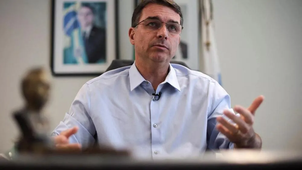 Senador Flávio Bolsonaro (Foto: REUTERS/Adriano Machado)