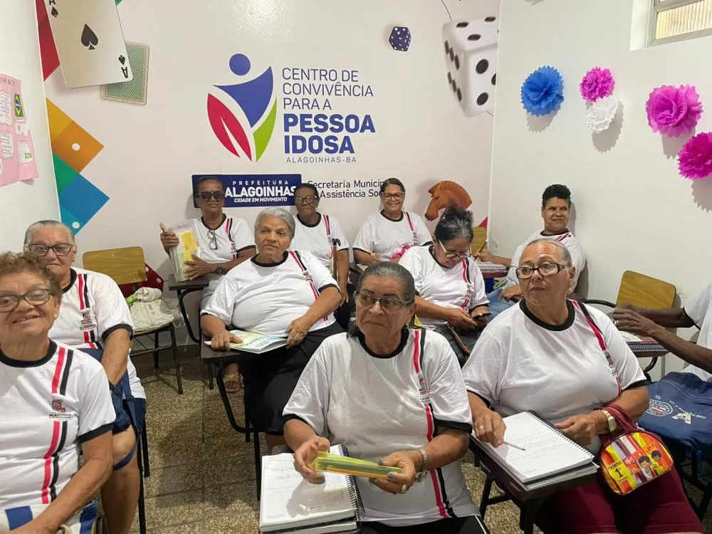Centro de Convivência da Pessoa Idosa passa a oferecer turma da EJA em Alagoinhas
