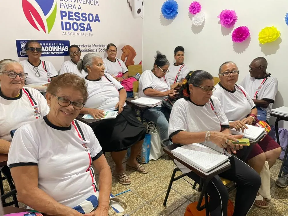 Educação na terceira idade ganha espaço próprio com projeto desenvolvido em Alagoinhas