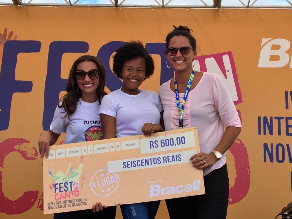 Estudantes de Aramari arrasaram na seletiva do IV Fest In Canto da Bracell