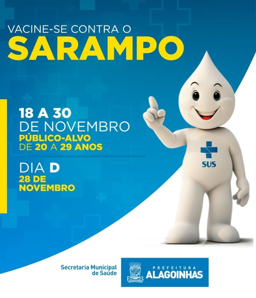 Dia D de mobilização contra o Sarampo